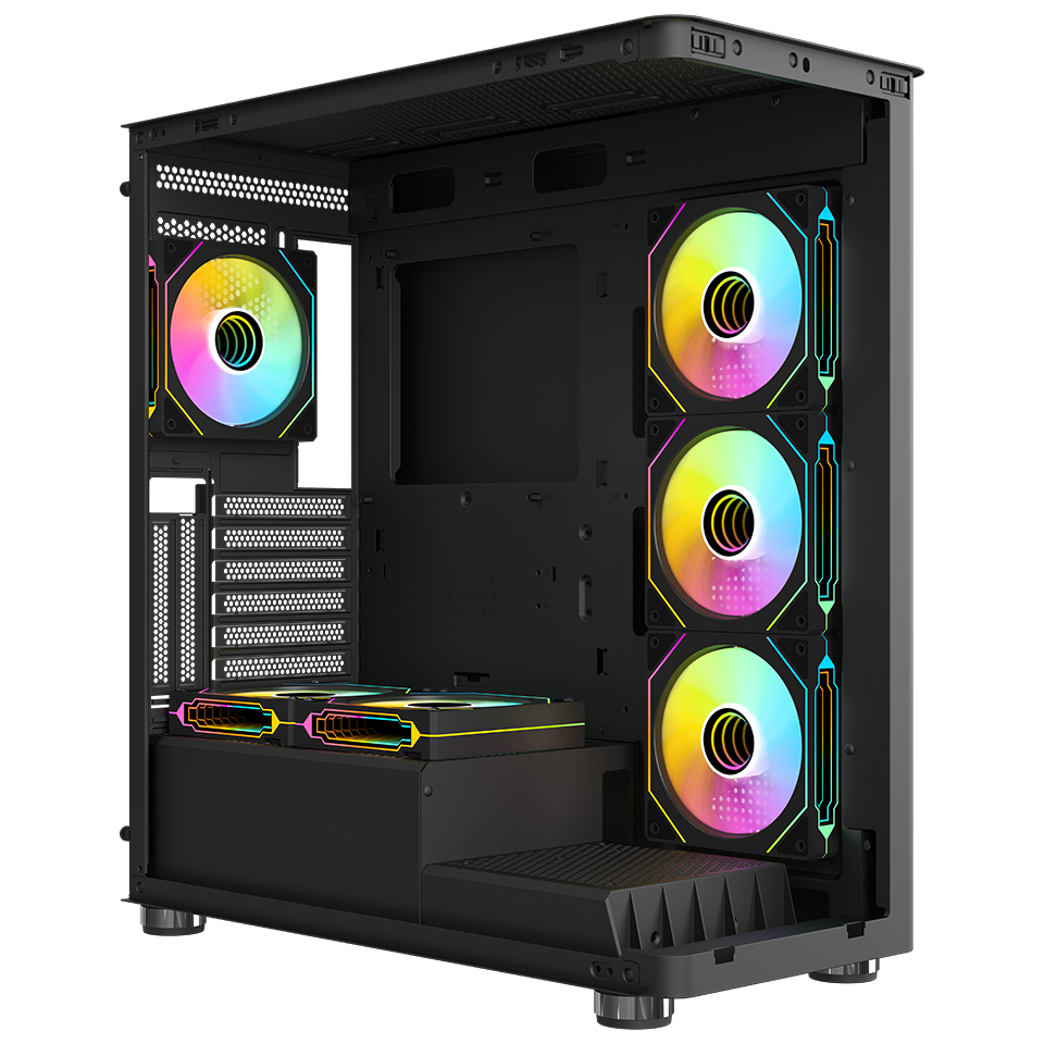 FRISBY FC-9570G VANTA-G 750W 80+ Bronze Siyah Mid Tower ATX Kasa