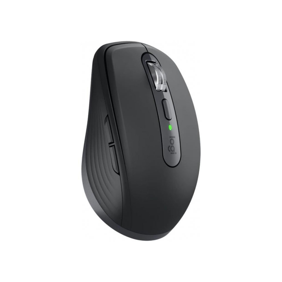 LOGITECH 910-006929, MX Anywhere 3S, Siyah, Bluetooth, 8000dpi, Lazer, 6 Tuşlu, USB-C den şarj edilebilir, Mouse