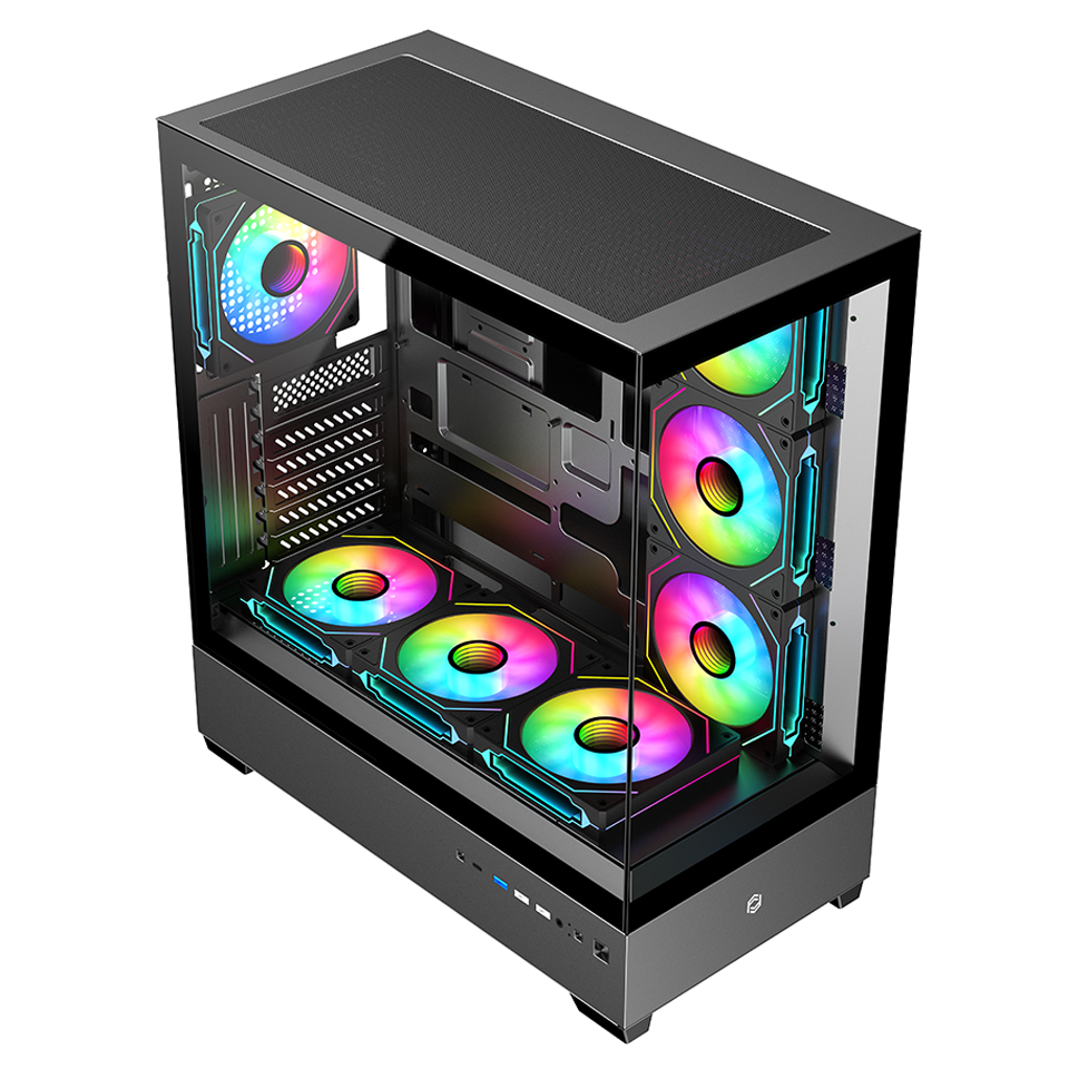 FRISBY FC-9560G NOVA-X 650W 80+ Siyah Mid Tower ATX Kasa