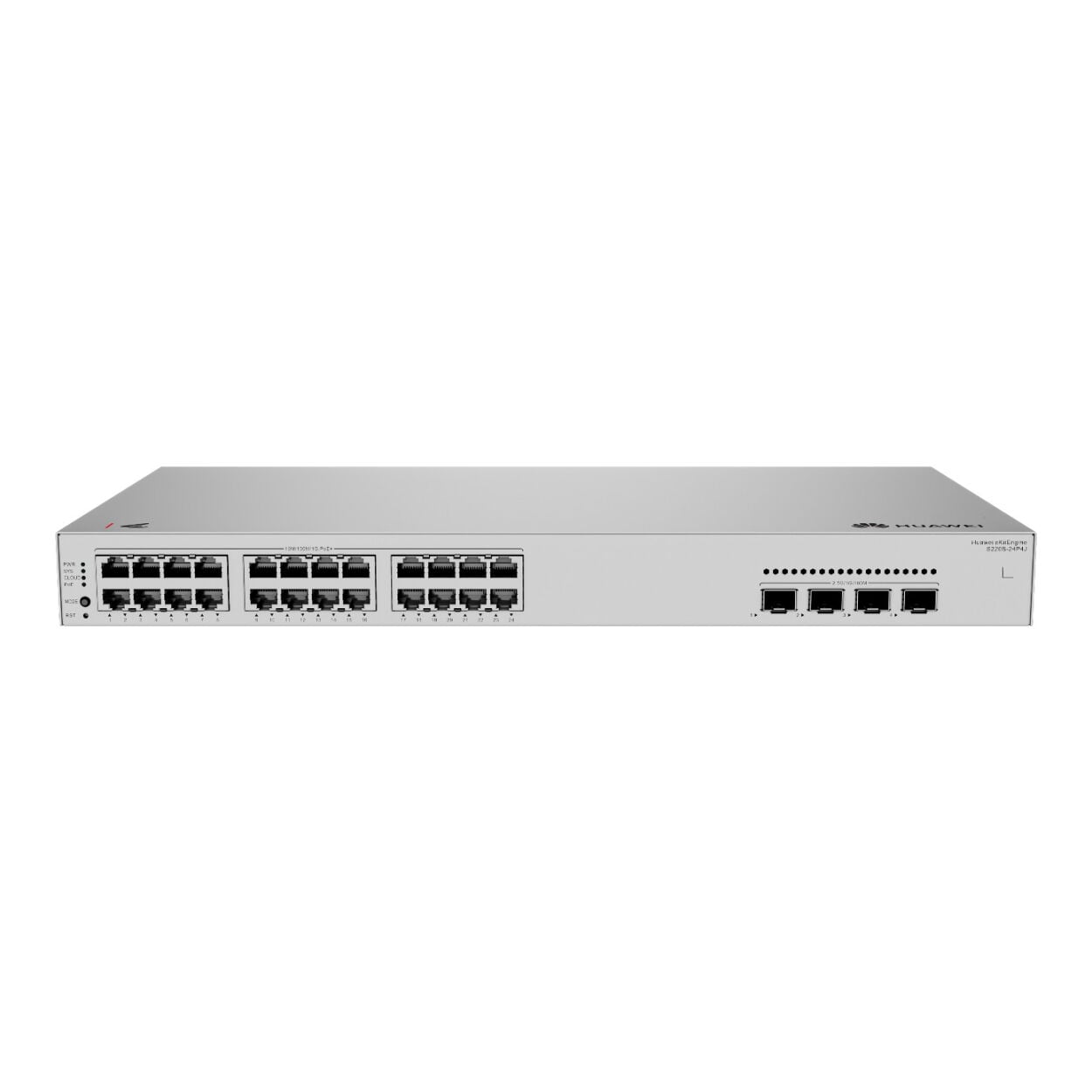 HUAWEI EKIT S220S-24P4J 24 Port Gbit 24 Adet Poe 400W 4 SFP (2.5GE) Rack mount Yönetilebilir (L2) Switch