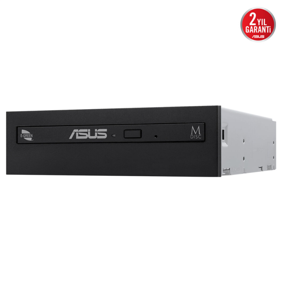 ASUS DRW-08D6MT/BLK 8X DVD Yazıcı, M-Disc Destekli SATA Bulk Siyah