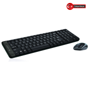 LOGITECH MK220 TÜRKÇE KABLOSUZ SİYAH Q KLAVYE+MOUSE 920-003163