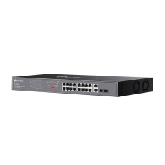 OMADA DS1018GMP, 18 Port Gigabit,  16 Port Gigabit PoE+, 250W, 4 Port Combo Gigabit SFP, Yönetilemez, Rackmount Metal Kasa Switch