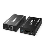 QPORT Q-HEX3 CAT6 60MT (2Lİ) HDMI EXTENDER