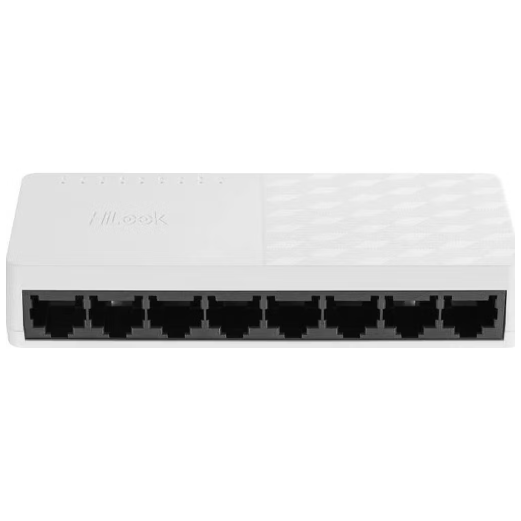 HILOOK NS-0108D, 8 Port, Megabit, Yönetilemez, Masaüstü Switch