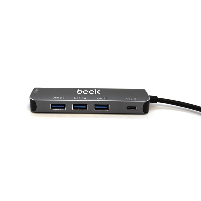 BEEK BA-USB-HB3C-4A1C 4 PORT USB TİP C HUB + PD, 4 X USB 3.0, 1 X PD 3.0 PORT, PD ŞARJ ÖZELLİĞİ USB