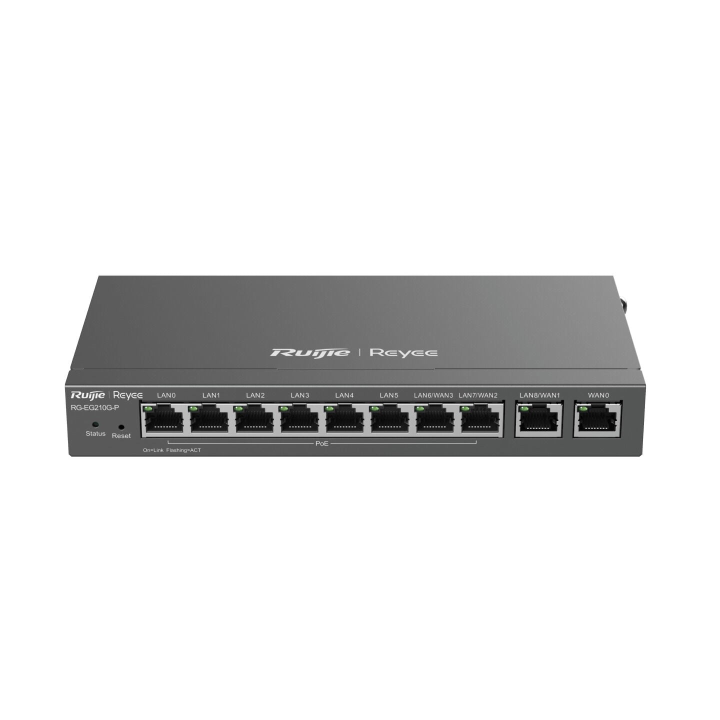 RUIJIE REYEE RG-EG210G-P 8 PORT 10/100/1000 7 PORT POE/POE+ 70 WATT YONETILEBILIR RACKMOUNT GATEWAY