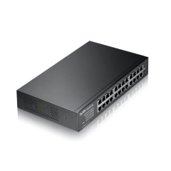 ZyXEL GS1100-24E V3, 24 Port, GigaBit, Yönetilemez, Sessiz, Rackmount Switch