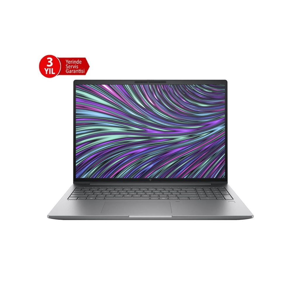 HP B30HNES, ZBook POWER 16 G1i, Ultra 7-265H 16" WUXGA IPS, 32Gb DDR5 Ram, 1Tb SSD, 8Gb Nvidia RTX 2000 ADA Ekran Kartı, Windows11 Pro, Notebook İş İstasyonu (3 Yıl Yerinde Servis)