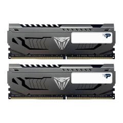 Patriot Viper Steel 32GB (2x16GB) DDR4 3200MHz CL16 Gaming Ram (Bellek) (PVS432G320C6K)