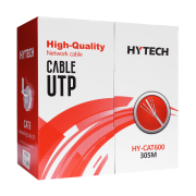 HYTECH HY-CAT600, 25AWG, UTP, CAT6 Kablo, 305m, Gri
