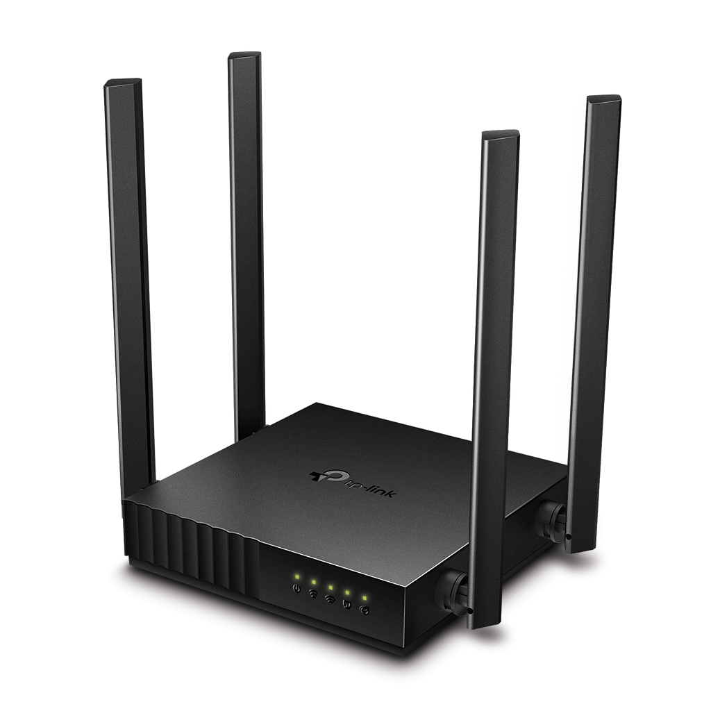 TP-LINK ARCHER C54, AC1200, 4Port, 1200Mbps, Dual Band WiFi, Masaüstü, Megabit, Router, Access Point, Range Extender