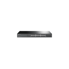 OMADA SG2428P, 28 Port Gigabit, 24 Port PoE+, 250W, 4Port GigaBit SFP, Yönetilebilir, Rackmount Metal Kasa Switch