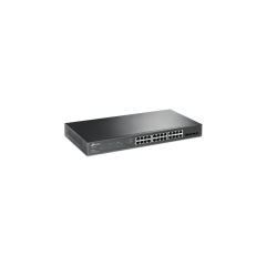 OMADA SG2428P, 28 Port Gigabit, 24 Port PoE+, 250W, 4Port GigaBit SFP, Yönetilebilir, Rackmount Metal Kasa Switch