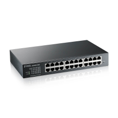 ZyXEL GS1915-24E, 24 Port, GigaBit, Yönetilebilir, Sessiz, Masaüstü Switch