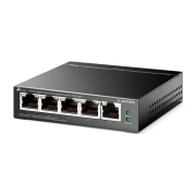 TP-LINK TL-SG105PE, 5 Port, GigaBit, 4 Port Poe, 65W, Easy Smart, Yönetilebilir, Metal Kasa, Masaüstü Switch