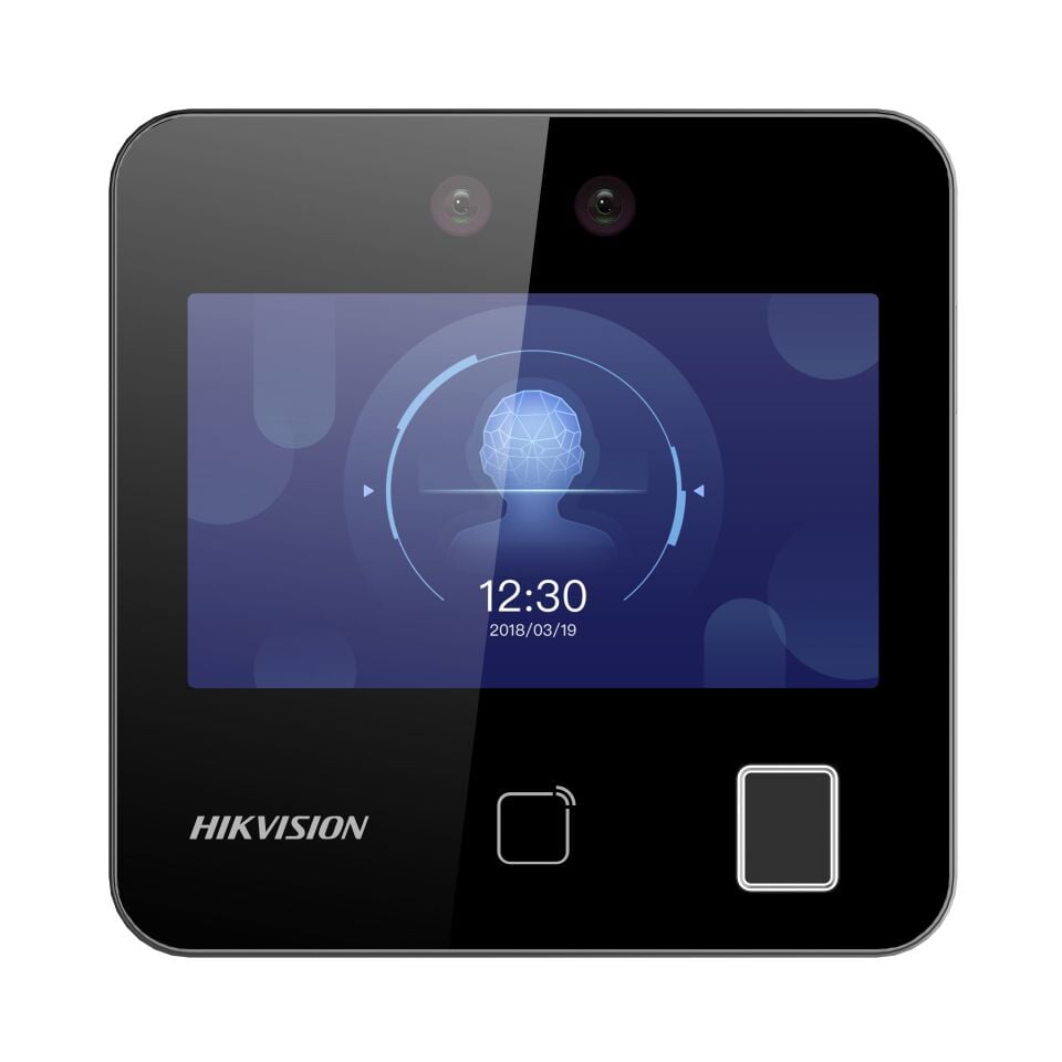 HIKVISION DS-K1T343EFWX PARMAK İZİ YÜZ TANIMA PROXMITY KART OKUYUCULU BAĞIMSIZ TERMİNAL