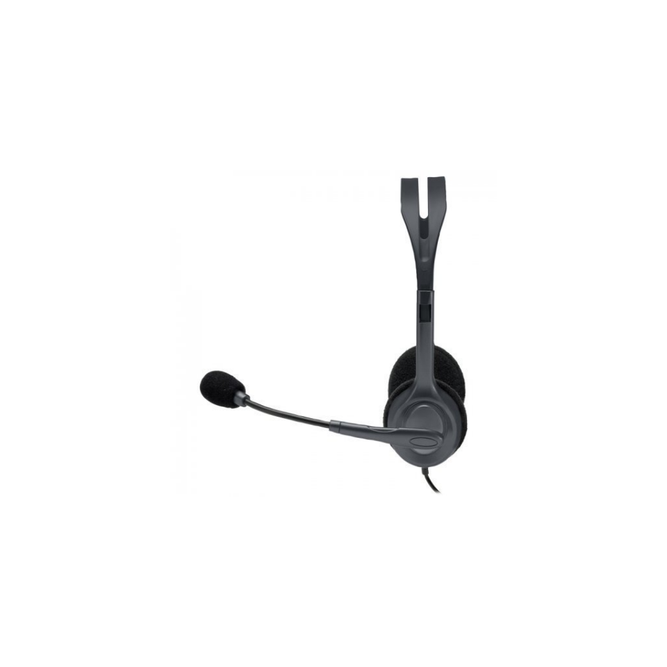 LOGITECH H111, 981-000593, 3,5mm Jac, Çağrı Merkezi, Ofis, Toplantı, Konuşmacı Tipi, Microfonlu Kulaklık
