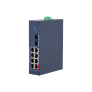 DAHUA CHS4210-8GT-110, 8 Port, Gigabit, PoE 110W, 2 Port Uplink, 2 Port SFP, Cloud Yönetilebilir, Switch