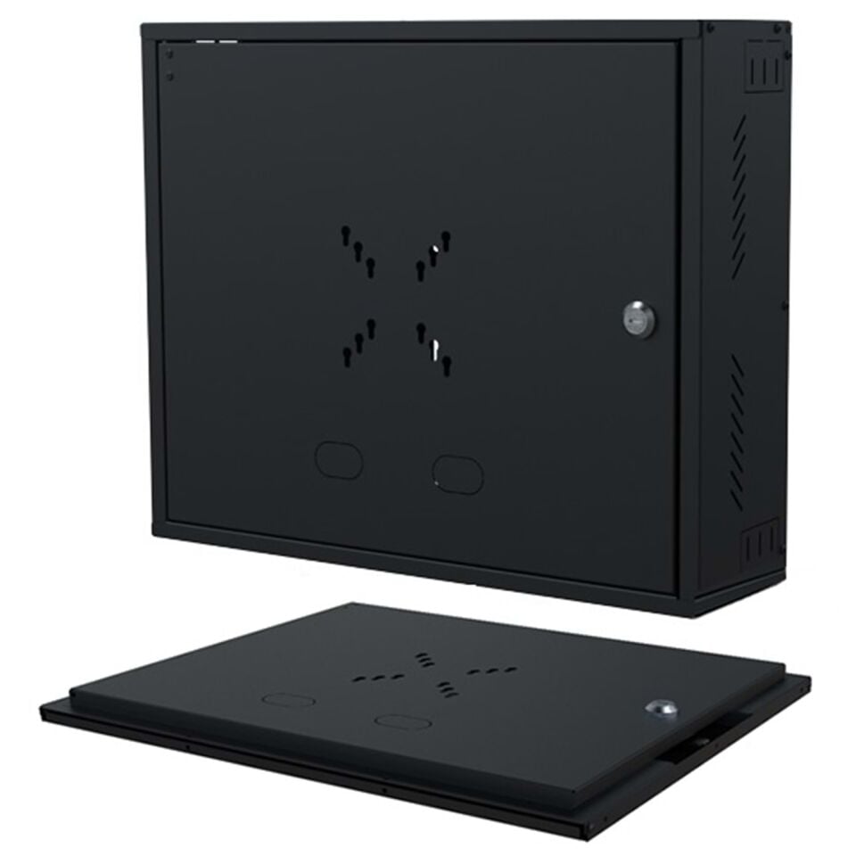 TRKLİNK SİYAH 19'' 550X450X150 DVR BOX KABİNET