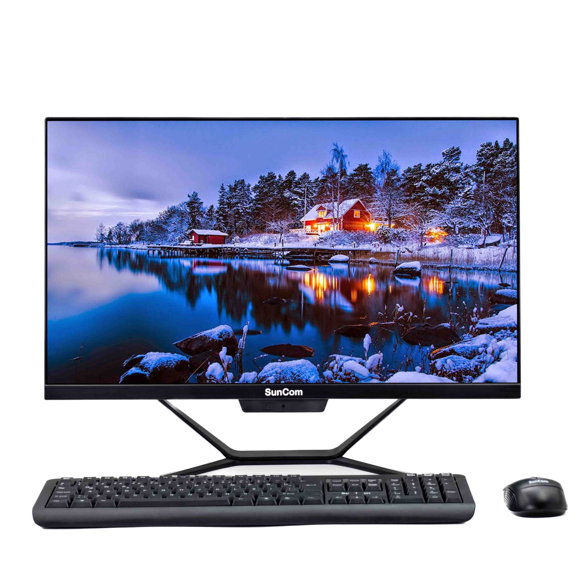SUNCOM Plus SCA-130 i5-14450H 16GB 512GB SSD 23.8'' Siyah DOS AIO PC