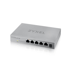 ZyXEL MG-105, 5 Port, GigaBit, Metal Kasa, Yönetilemez, Masaüstü Switch