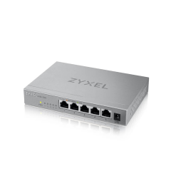 ZyXEL MG-105, 5 Port, GigaBit, Metal Kasa, Yönetilemez, Masaüstü Switch