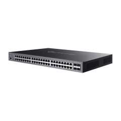 OMADA SG3452P, 52 Port Gigabit,  48 Port Gigabit PoE+, 384W, 4 Port SFP L2+ Yönetilebilir, Rackmount Metal Kasa Switch
