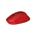 LOGITECH 910-004911, M330 Kırmızı, USB Nano 2,4G Kablosuz, 1000dpi, Optik, 3 Tuşlu, 24ay Pil Ömrü, Sessiz Mouse