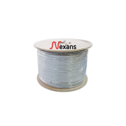 NEXANS NEX1611TO5, GRİ, CAT6, 500M, 23AWG (0,58mm), UTP, %100 Bakır, LSZH Halogen Free, Makara, Kablo