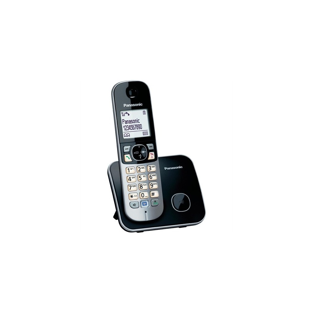 PANASONIC KX-TG6811 TELSİZ TELEFON (Gri) 18 Saat Konuşma, 170 Saat Bekleme, 120 Kişilik Rehber