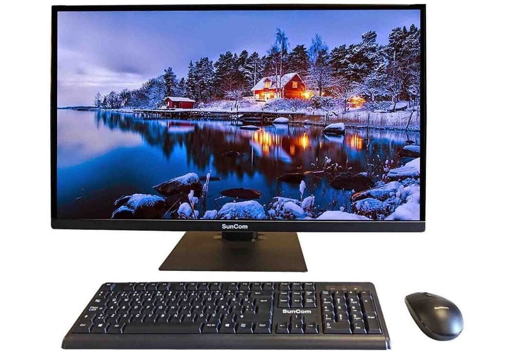 SUNCOM Pro Plus SCA-135 i7-13650H 16GB 512GB SSD 27'' Siyah DOS AIO PC Pivot Ayak