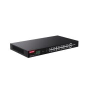 IP-COM G1128P-24-410W 24 PORT GIGABIT +2XGB RJ45/SFP UPLINK 370W POE RACKMOUNT SWITCH