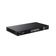 IP-COM G2220P-16-250W 16 PORT GIGABIT+2XRJ45/SFP UPLINK 230W POE CLOUD YÖNETİLEBİLİR RACKMOUNT SWITCH