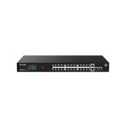 IP-COM G2228P-24-410W 24 PORT GIGABIT+2XRJ45/SFP UPLINK 370W POE CLOUD YÖNETİLEBİLİR RACKMOUNT SWITCH
