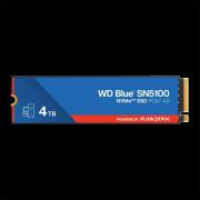 4 TB WD BLUE SN5100 PCI-4.0 6900MB/S 6700MB/S M2 SSD WDS400T5B0E