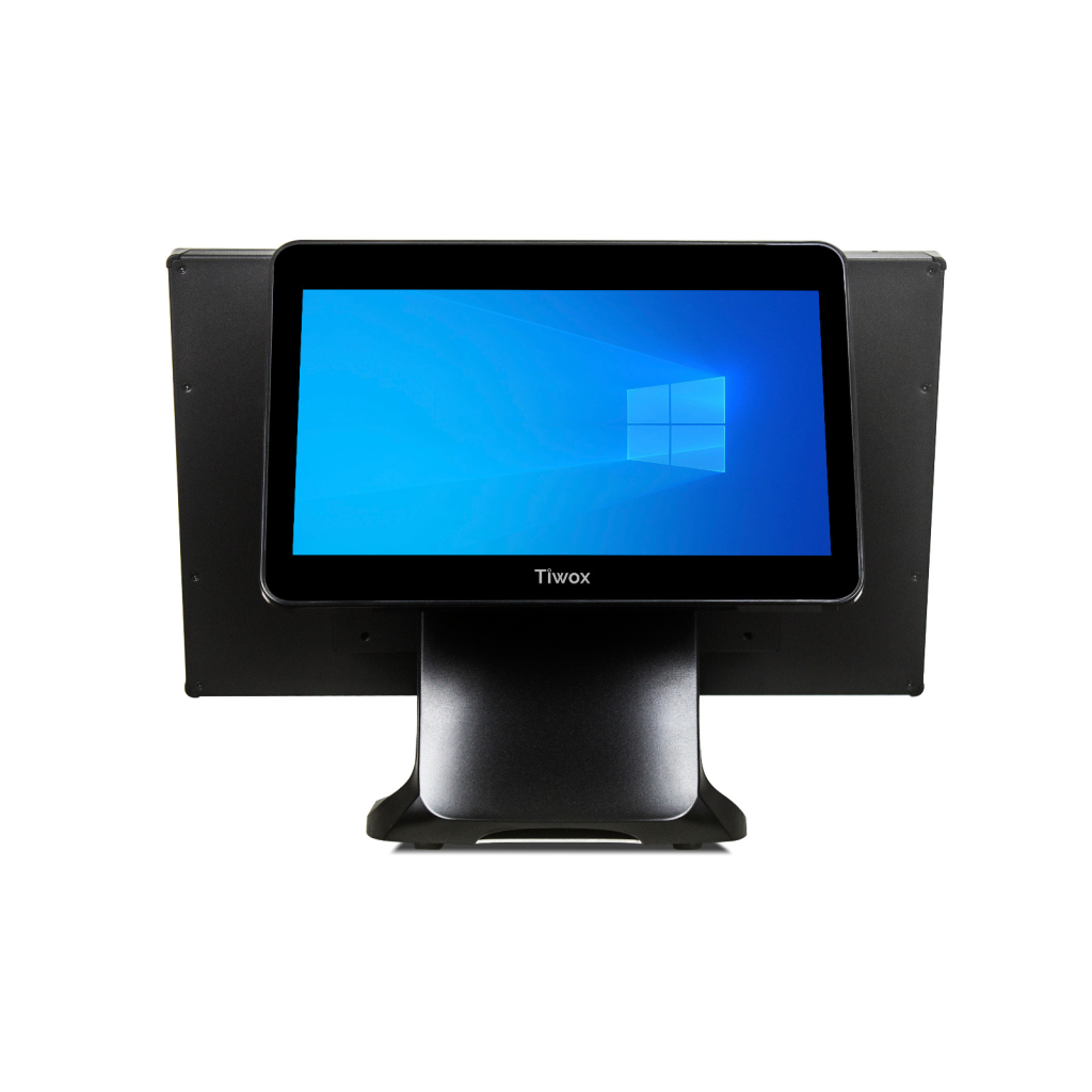 Tiwox TP-5610D, Intel i5 10.Nesil, 18.5" Ekran,  13.2" 2. Ekran, 8GB Ram, 128GB SSD, Endüstriyel, Dokunmatik Pos PC (çift ekran)