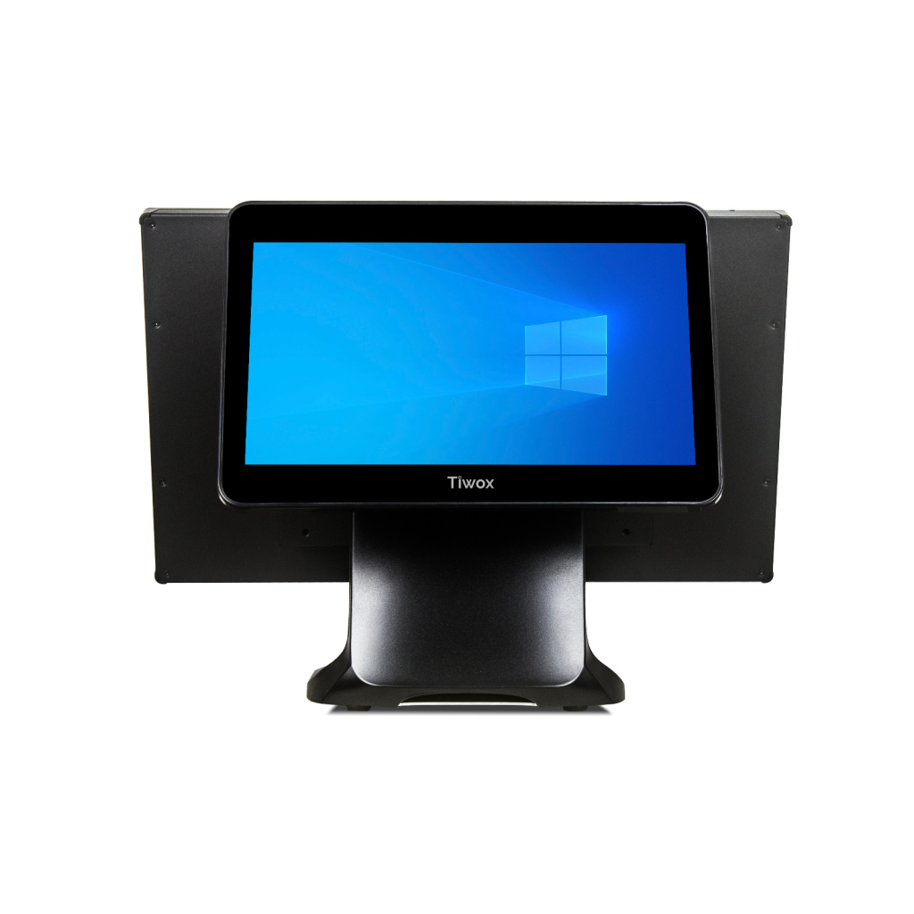 Tiwox TP-5610D, Intel i5 10.Nesil, 18.5'' Ekran,  13.2'' 2. Ekran, 8GB Ram, 128GB SSD, Endüstriyel, Dokunmatik Pos PC (çift ekran)