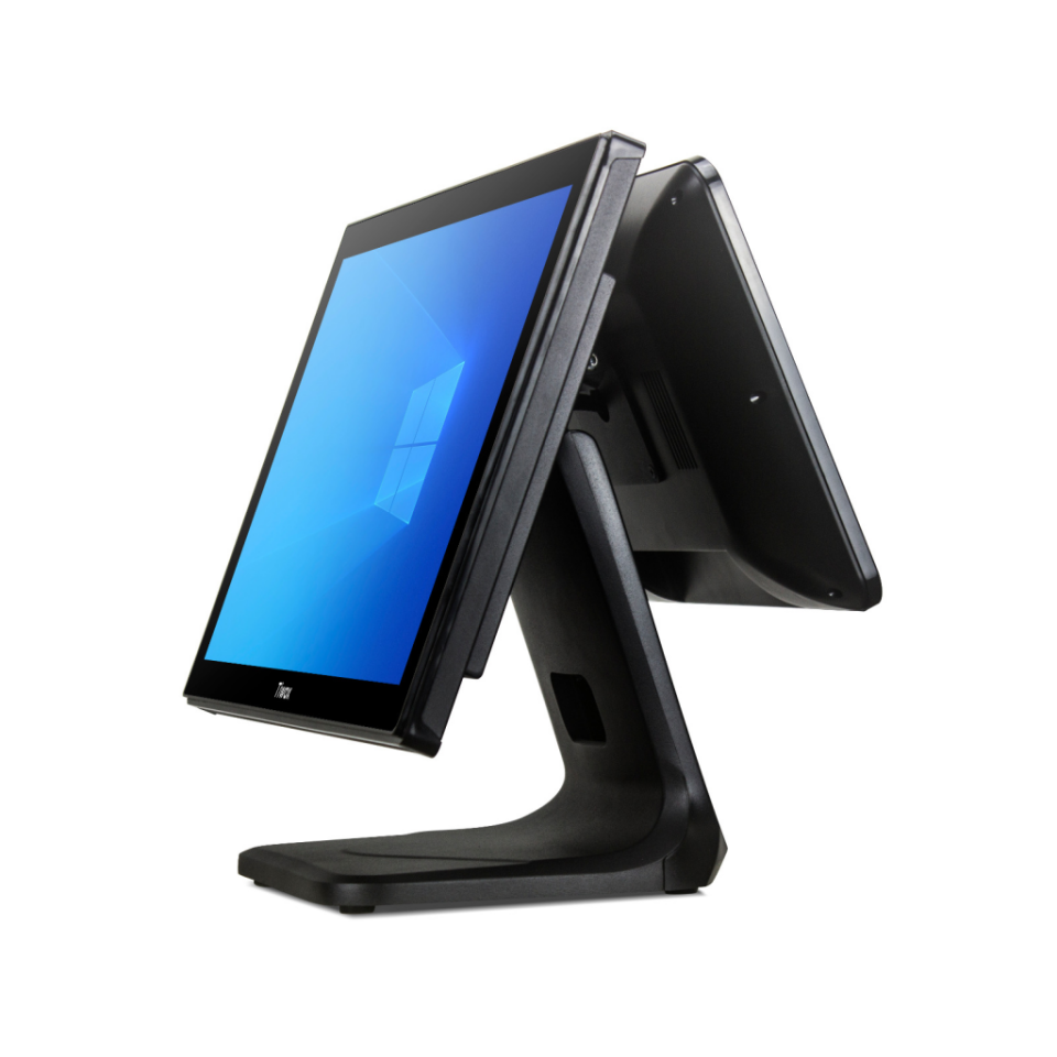 Tiwox TP-5610D, Intel i5 10.Nesil, 18.5'' Ekran,  13.2'' 2. Ekran, 8GB Ram, 128GB SSD, Endüstriyel, Dokunmatik Pos PC (çift ekran)