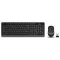 A4 TECH FG1010, Gri, FSTYLER, 2.4Ghz Kablosuz, Türkçe Q, Klavye Mouse Set