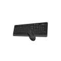 A4 TECH FG1010, Gri, FSTYLER, 2.4Ghz Kablosuz, Türkçe Q, Klavye Mouse Set