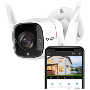 TP-LINK Tapo TC65 (C310), 3,0Mpix, İç ve Dış Mekan, IP66, WiFi, 30Mt. Gece Görüşü, İki Yönlü Ses Güvenlik Kamerası