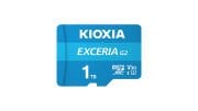 1TB KIOXIA EXCERIA G2 MICRO SDXC U3 V30 4K 100 MB/s LMEX2L001TG2