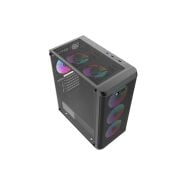 IROMX MERIDIAN BTX-NPG PSU YOK 4x12CM ARGB FAN ATX 2xUSB3.0 SİYAH KASA