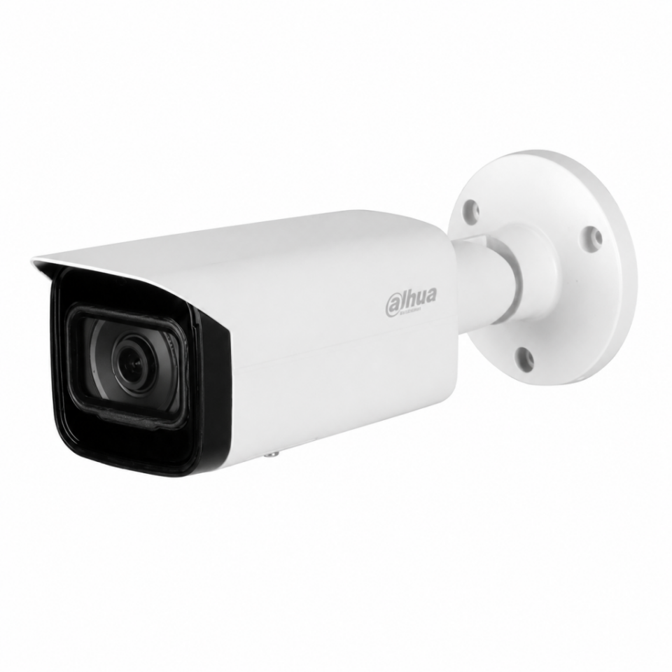 DAHUA IPC-HFW5442T-ASE,  2Mpix, 2,8mm Lens, H265+, Wizmind, 80Mt Gece Görüşü,  IP67, IK10, PoE Metal Kasa Bullet IP Kamera