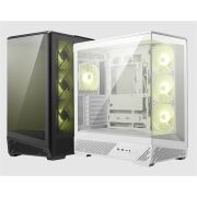 MSI MAG PANO 130R PZ TEMPERLİ CAM 3X120MM REVERSE ARGB 1X120MM ARGB FAN ATX PANORAMİK GAMİNG BİLGİSAYAR KASASI