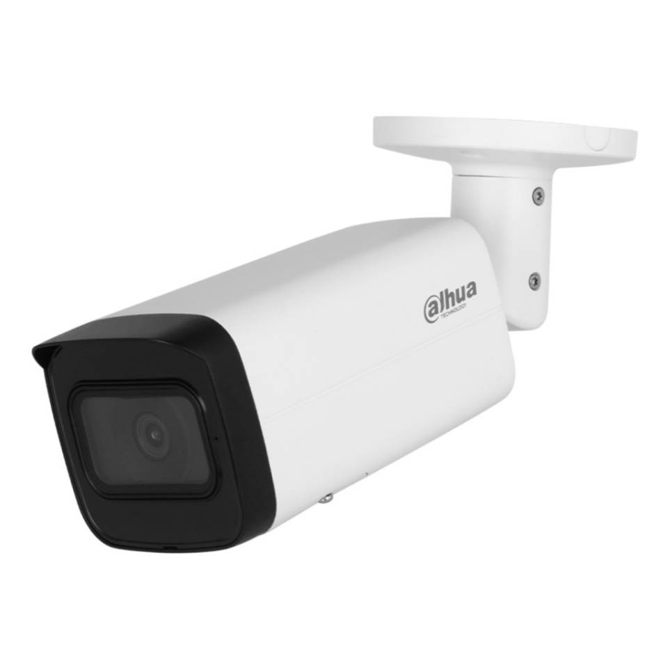 DAHUA IPC-HFW2441T-AS-0360, 4Mpix, 3,6mm Lens, H265+, 80Mt Gece Görüşü, Starlight IP67, Mikrofonlu, PoE Bullet IP Kamera