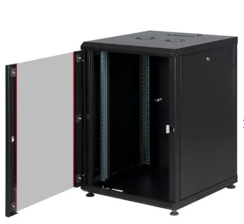 LANDE LN-PR16U6060-BL-121 16U 60x60 Dikili Tip Boş Kabinet