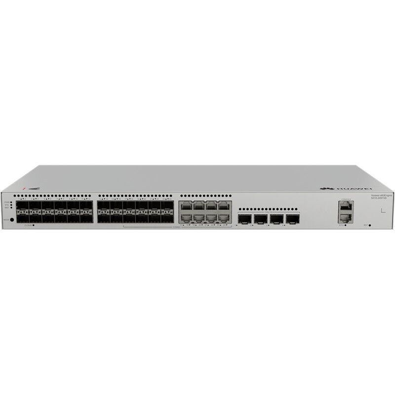 HUAWEI EKITENGINE S310-24ST4X 24 PORT 1GB SFP+8XGB RJ45 COMBO 4X10G SFP+ CONSOLE PORT YÖNETİLEBİLİR L3 RACKMOUNT SWITCH