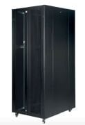 LANDE LN-HL-42U80100-BL-BAAA 42U 80X100 Dikili Tip Boş Kabinet Ön Arka Kapak Perfore